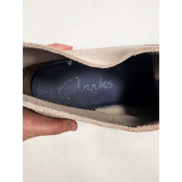 Clarks Desert Trek Mens Chukka Boot Suede Leather Comfort Luxe Neutral 10 main image 6